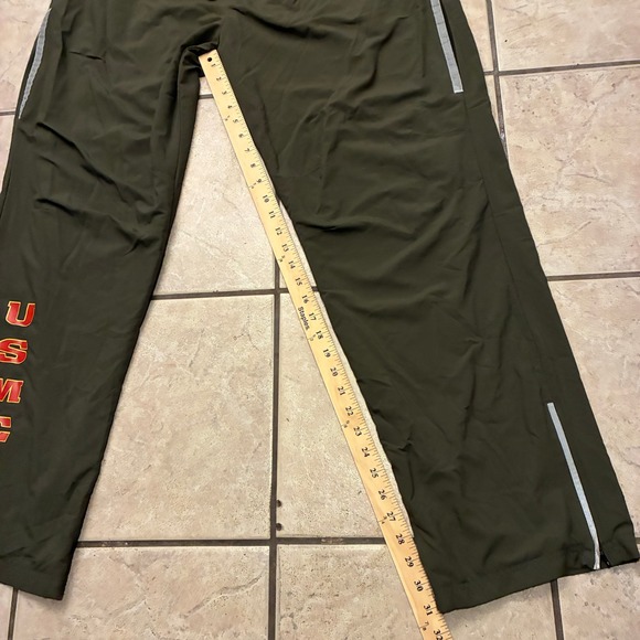 New Balance USMC Mens Large Regular Olive Green Athletic Pants Joggers Gym - Picture 7 of 7